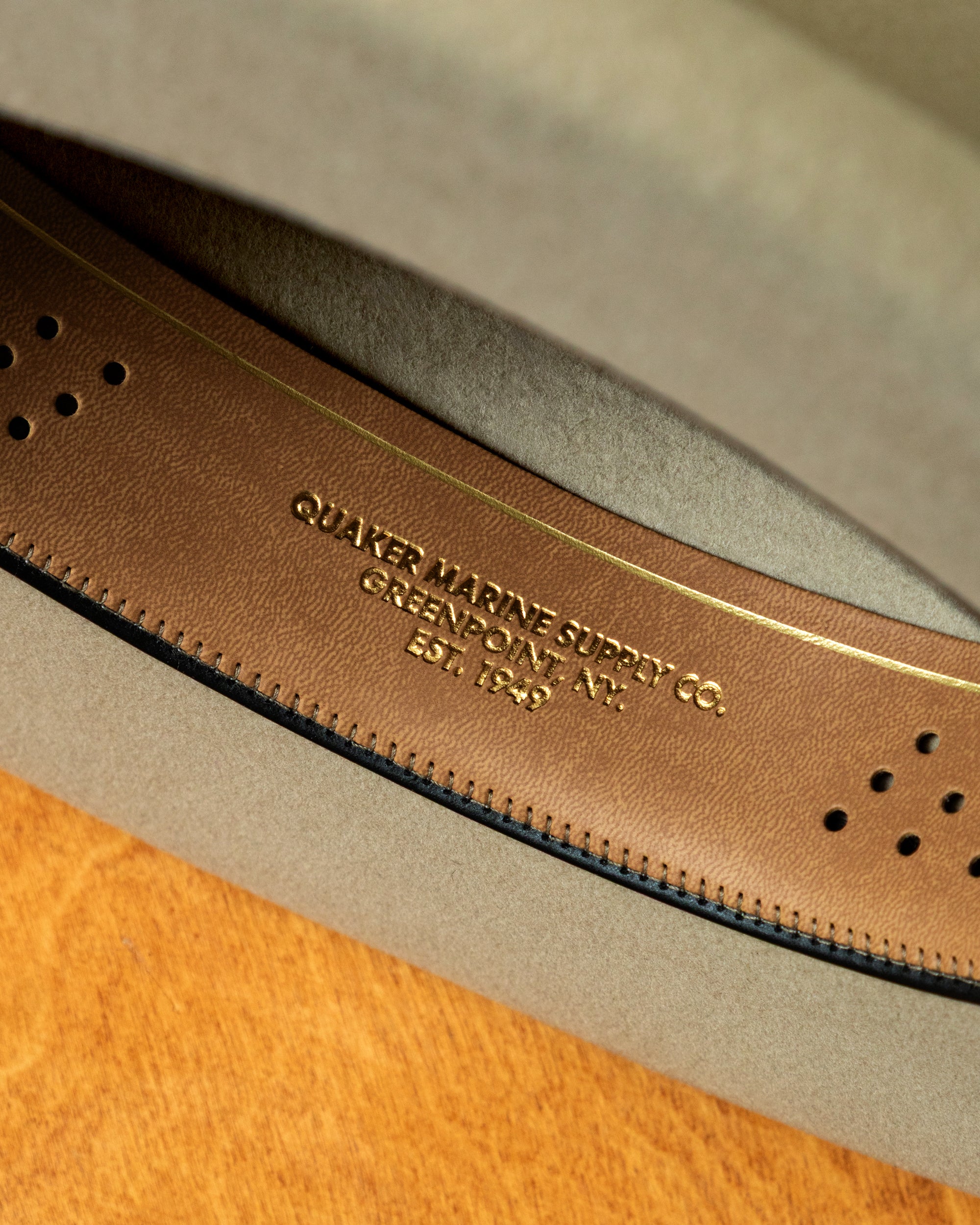 Bluffton Wool Felt Hat in Buckskin - Image 4