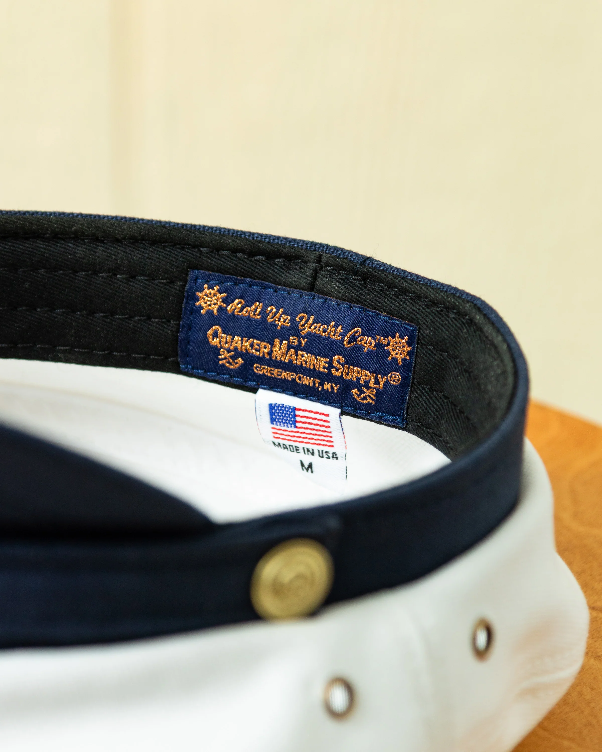 Captain's Roll Up Yacht Cap - Image 3