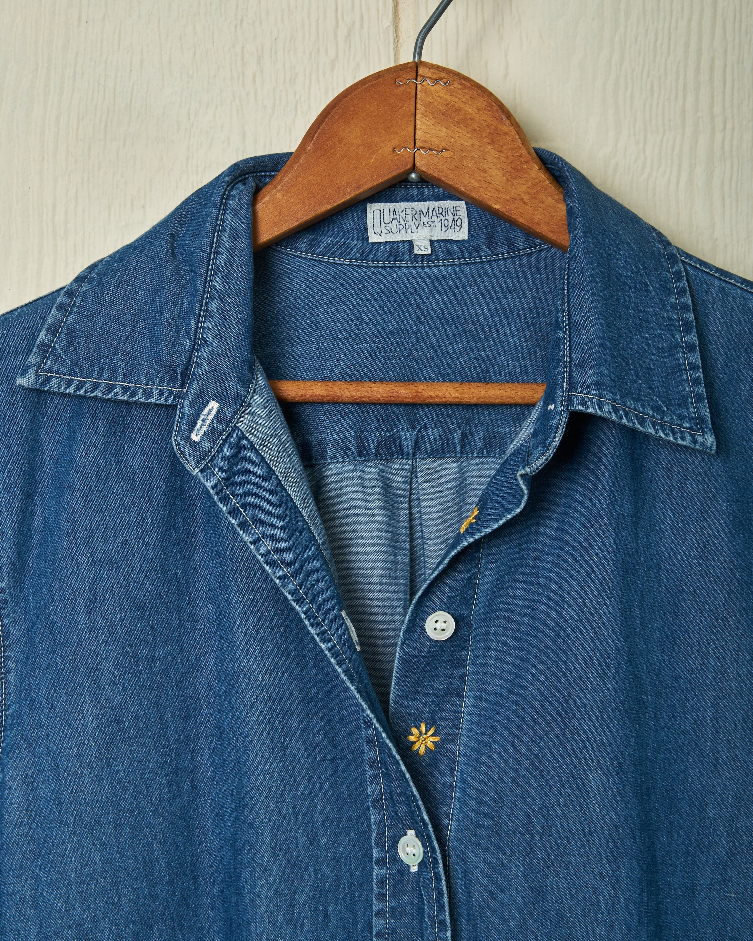 Denim Shirt Dress - Image 3
