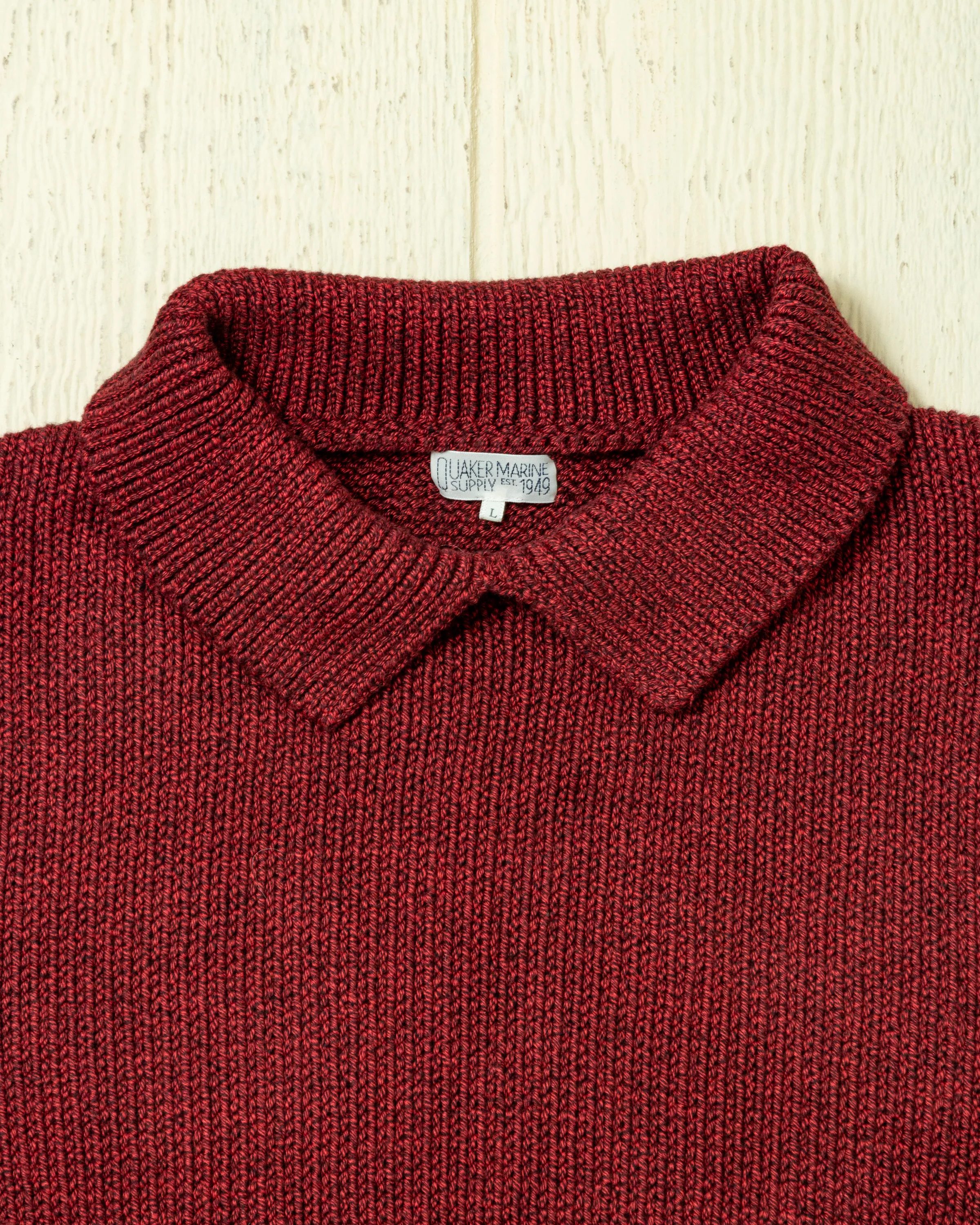 Dock Sweater in Cranberry Mix - Image 4
