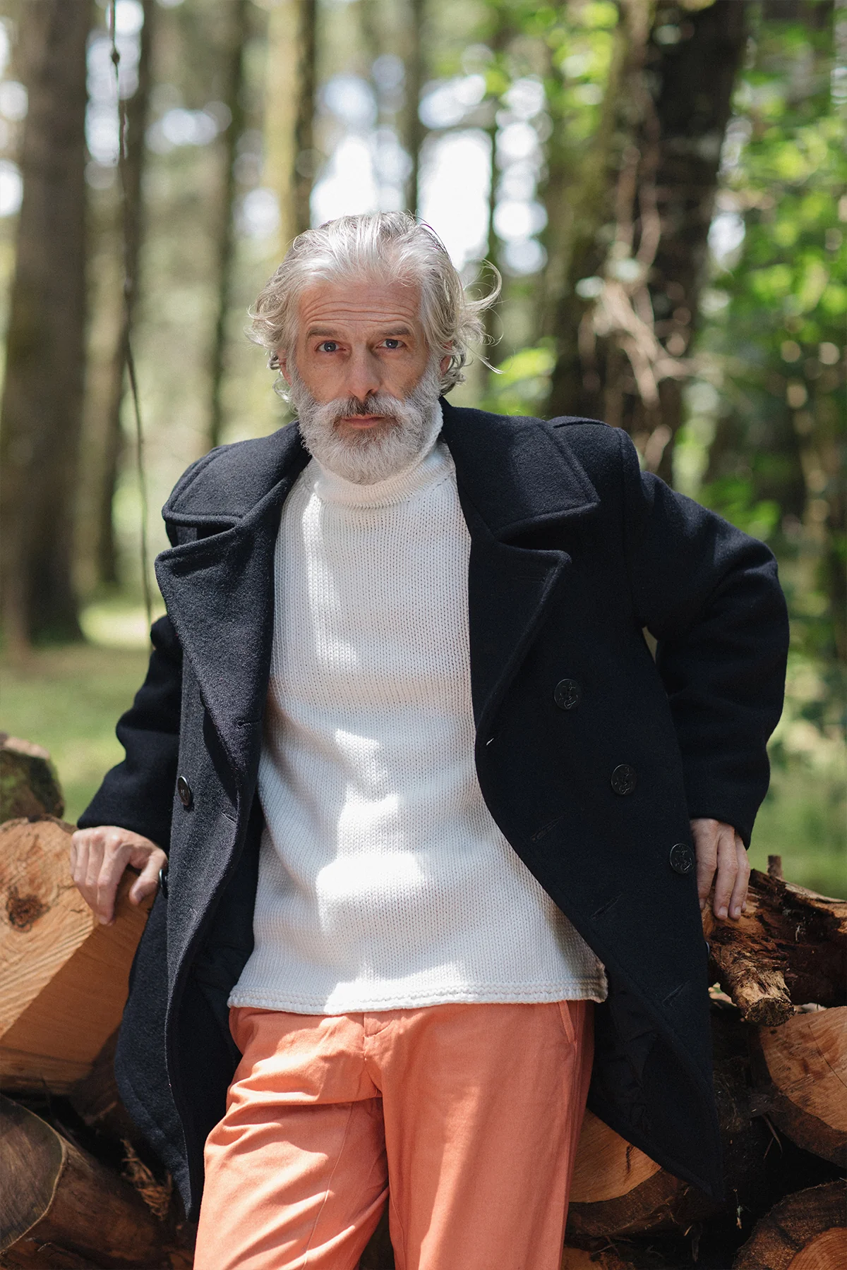 Fisherman's Sweater in Egret - Image 6