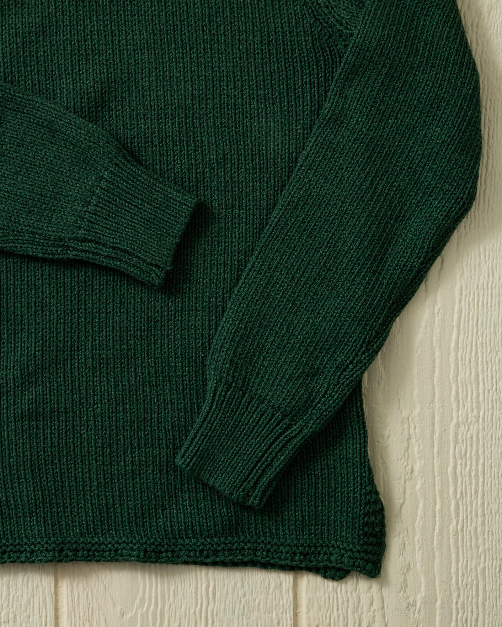 Fisherman's Sweater in Forest Mix - Image 6