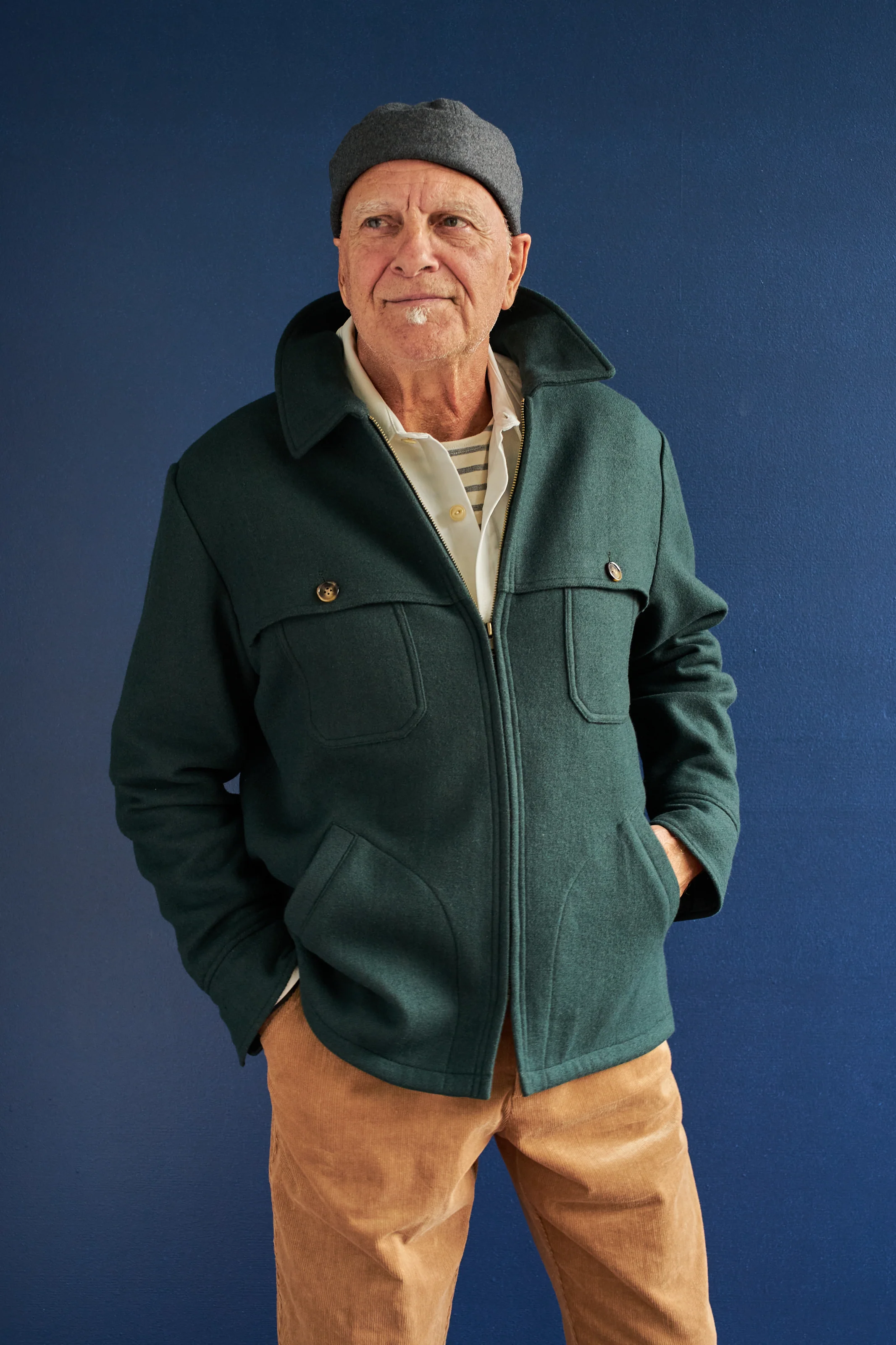 Hudson Jacket in Hunter Green - Image 6