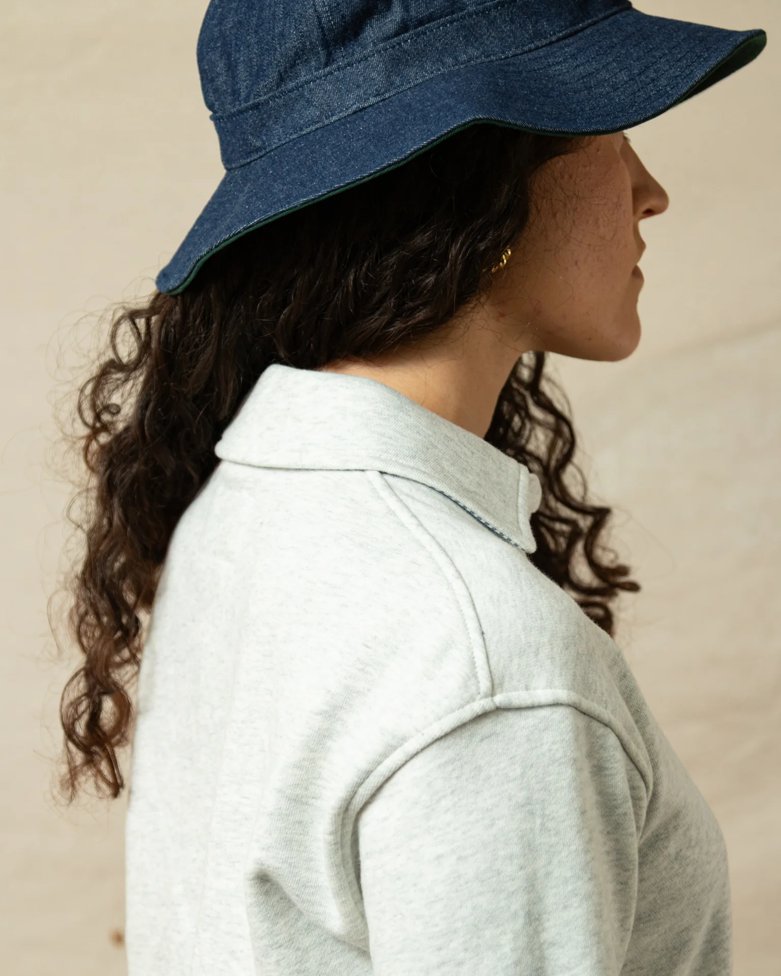 Inlet Pullover in Collegiate Loopback Terry - Image 3