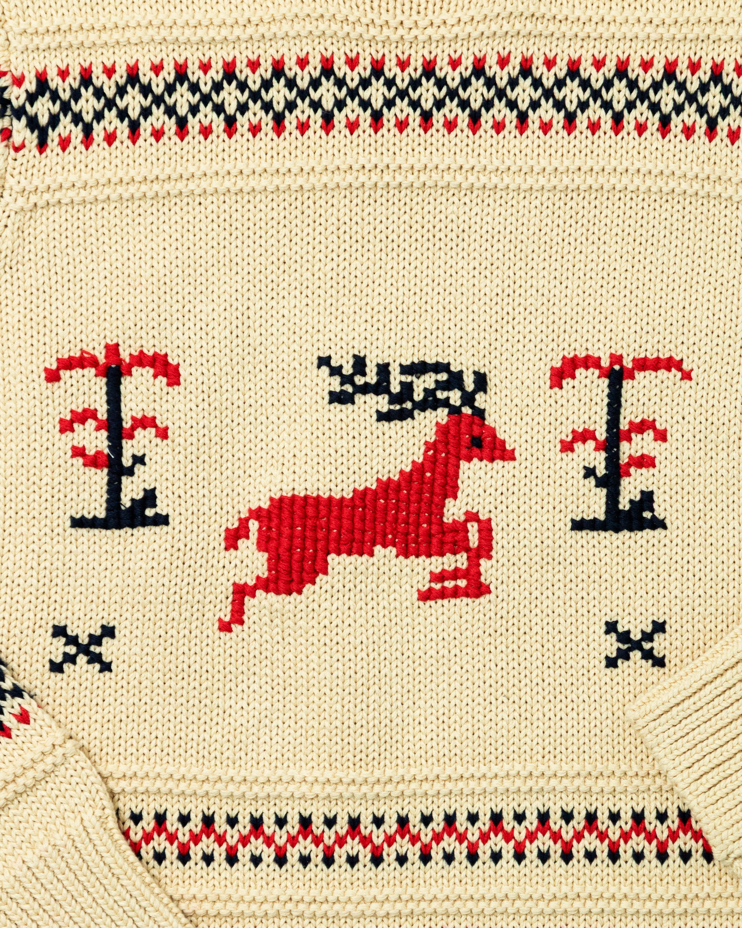 Laplander Sweater in Antique White - Image 5