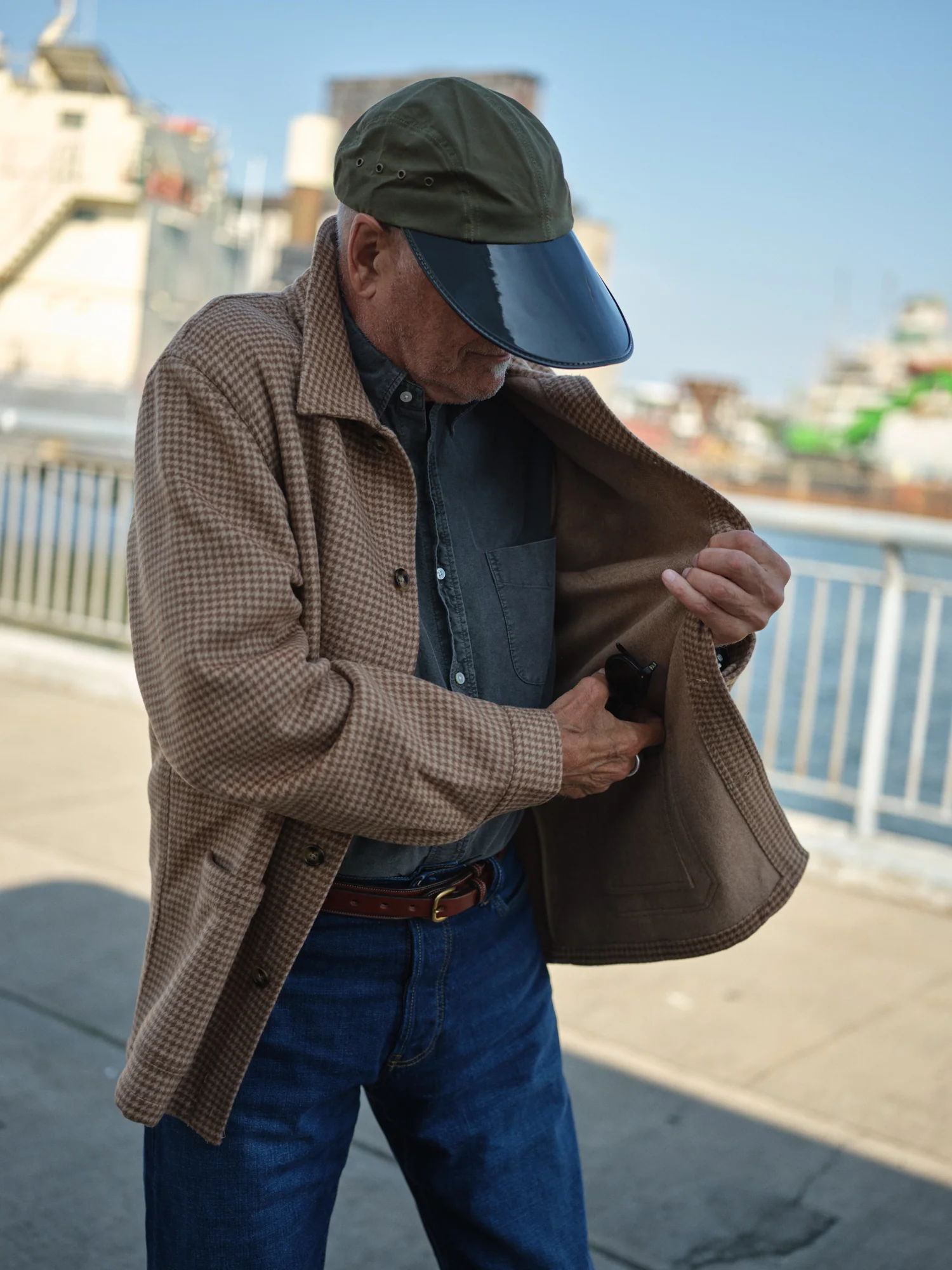 Oysterman in Coffee Waxed Canvas - Image 6