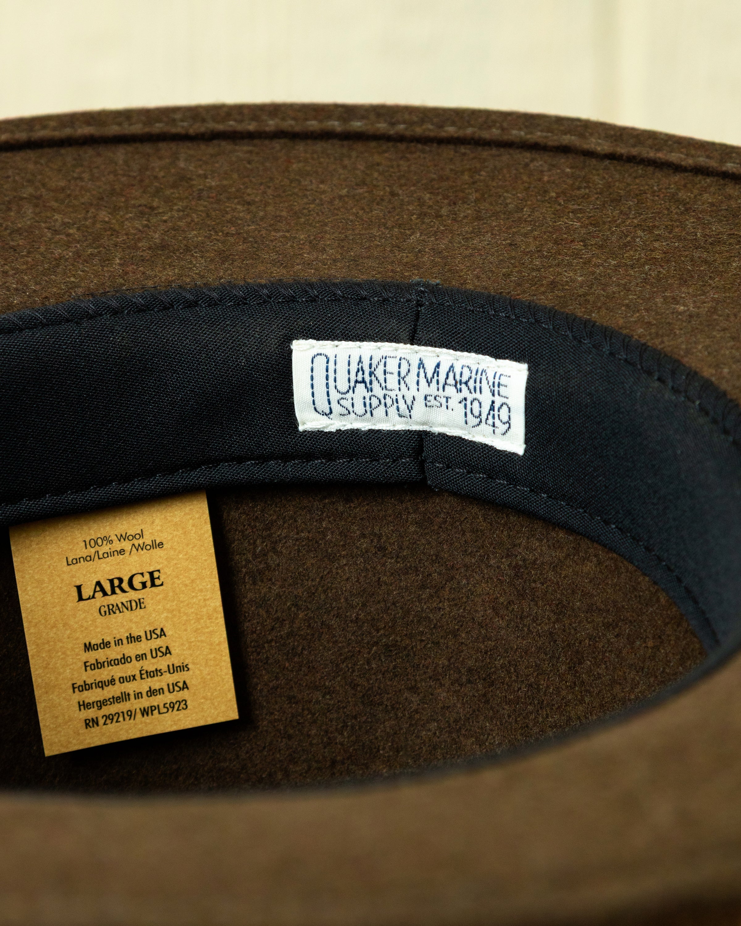 Wool Nairobi in Olive Mix - Image 5