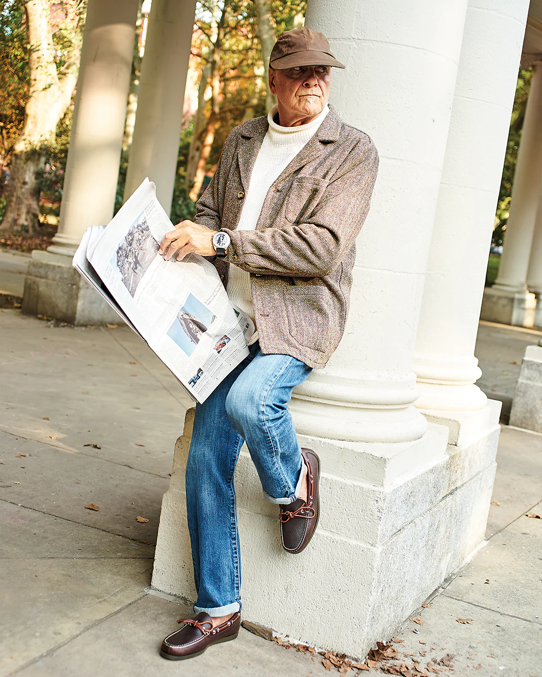 Fisherman's Sweater in Egret - Image 4