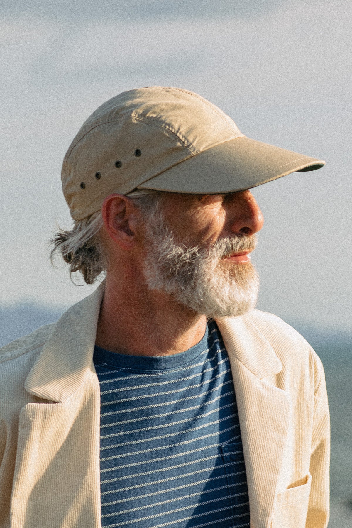 Swordfish in Khaki Poplin - Image 5