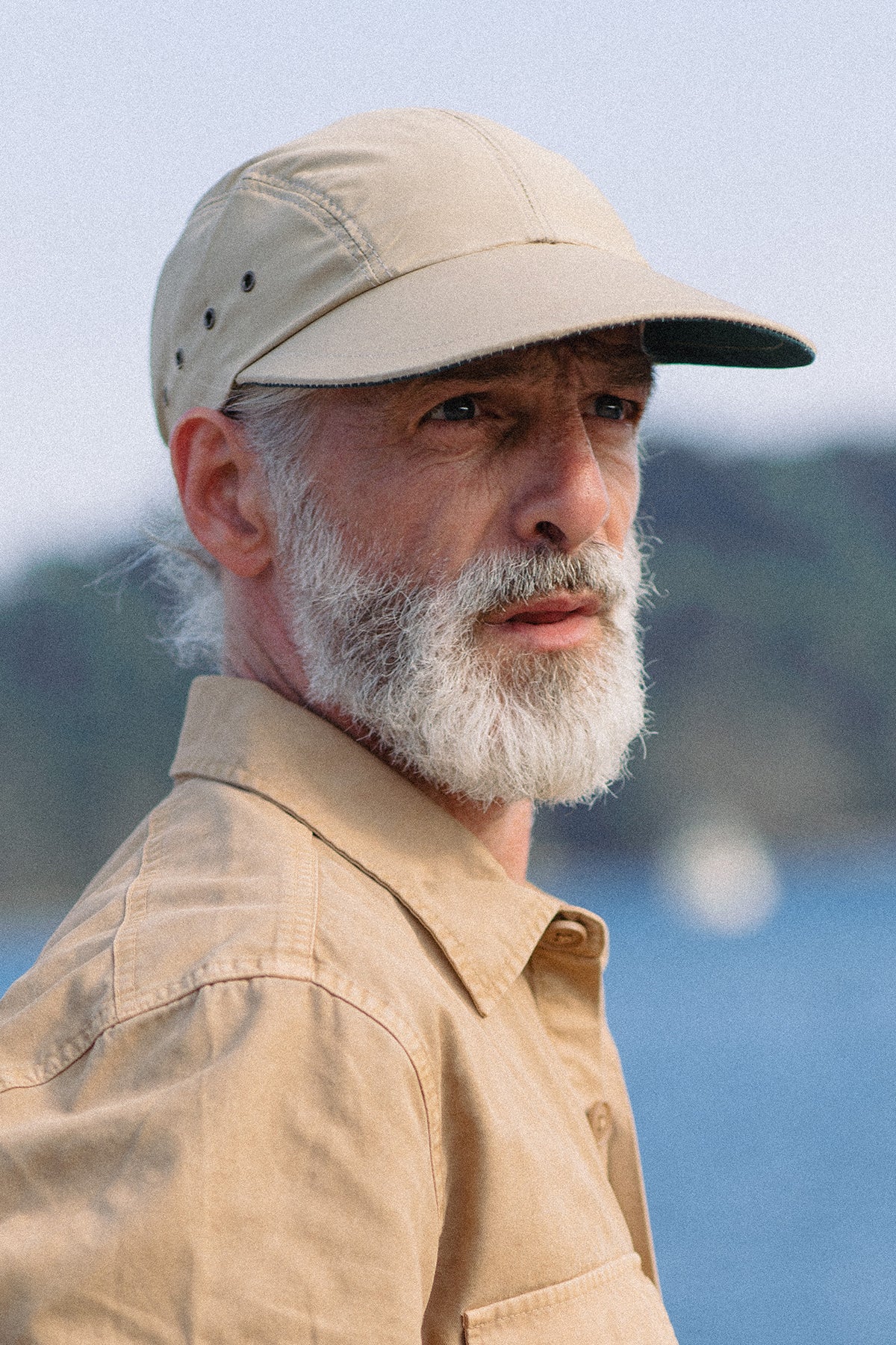 Swordfish in Khaki Poplin - Image 7