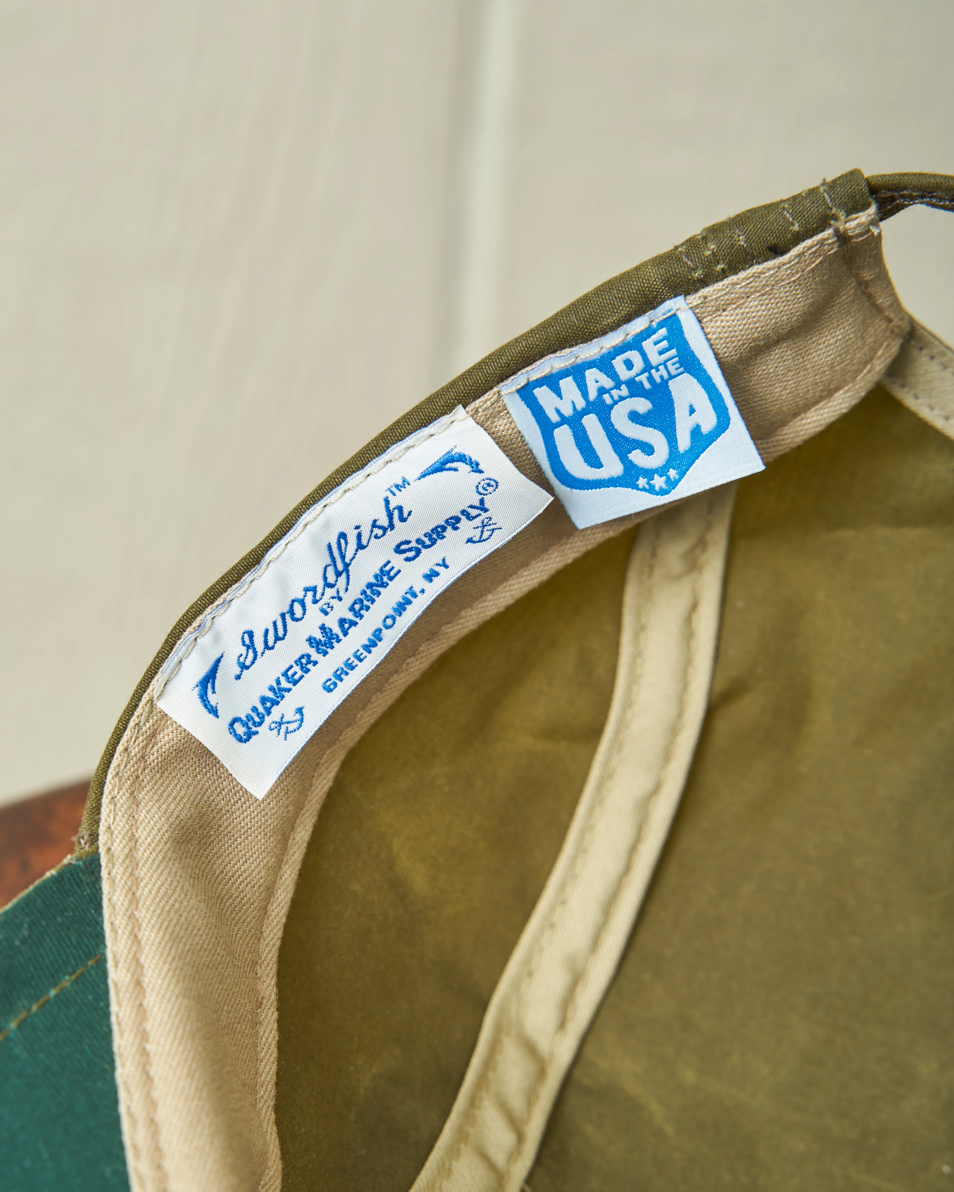 Swordfish in Olive Waxed Canvas - Image 5