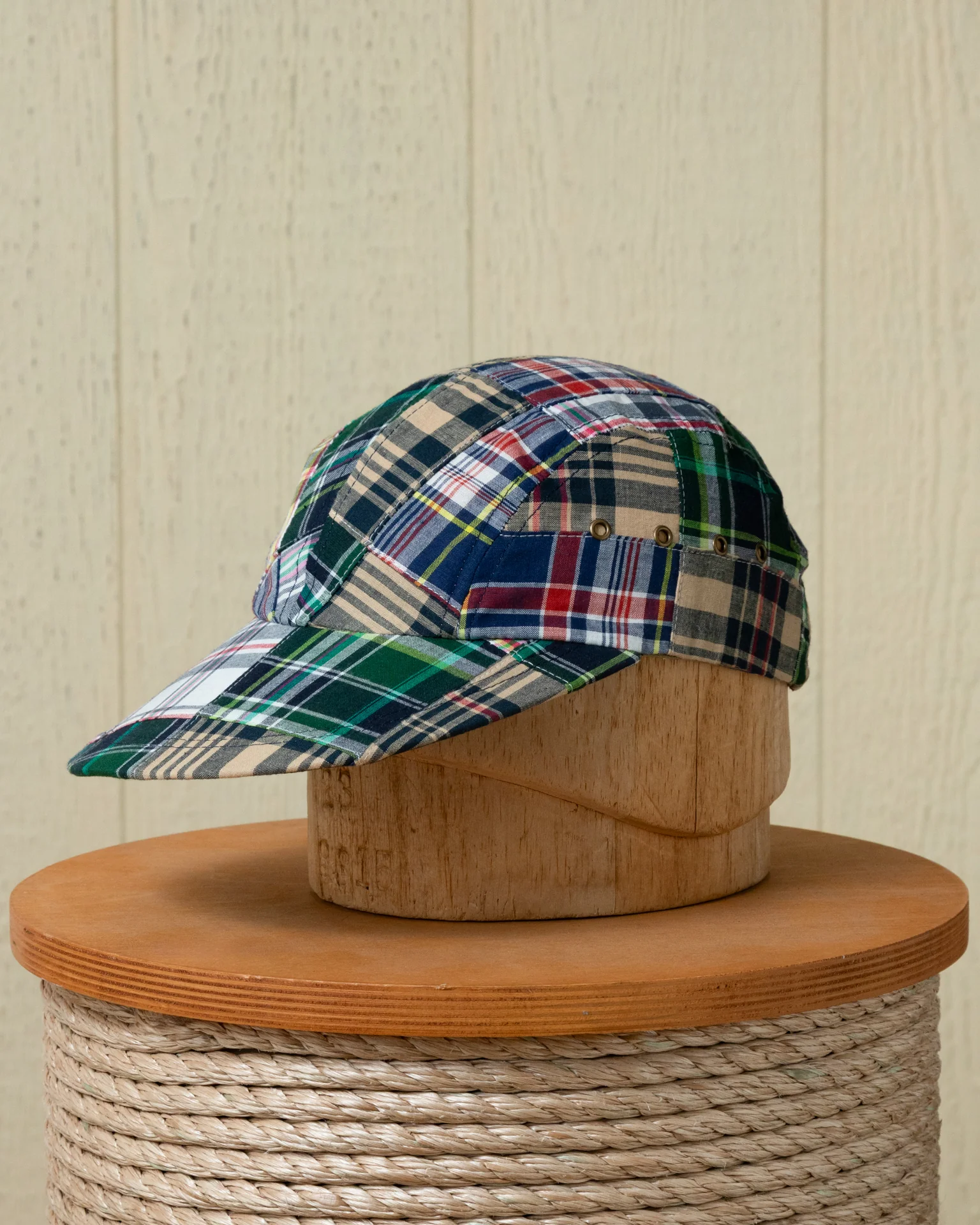 Swordfish in Tartan Patchwork Madras