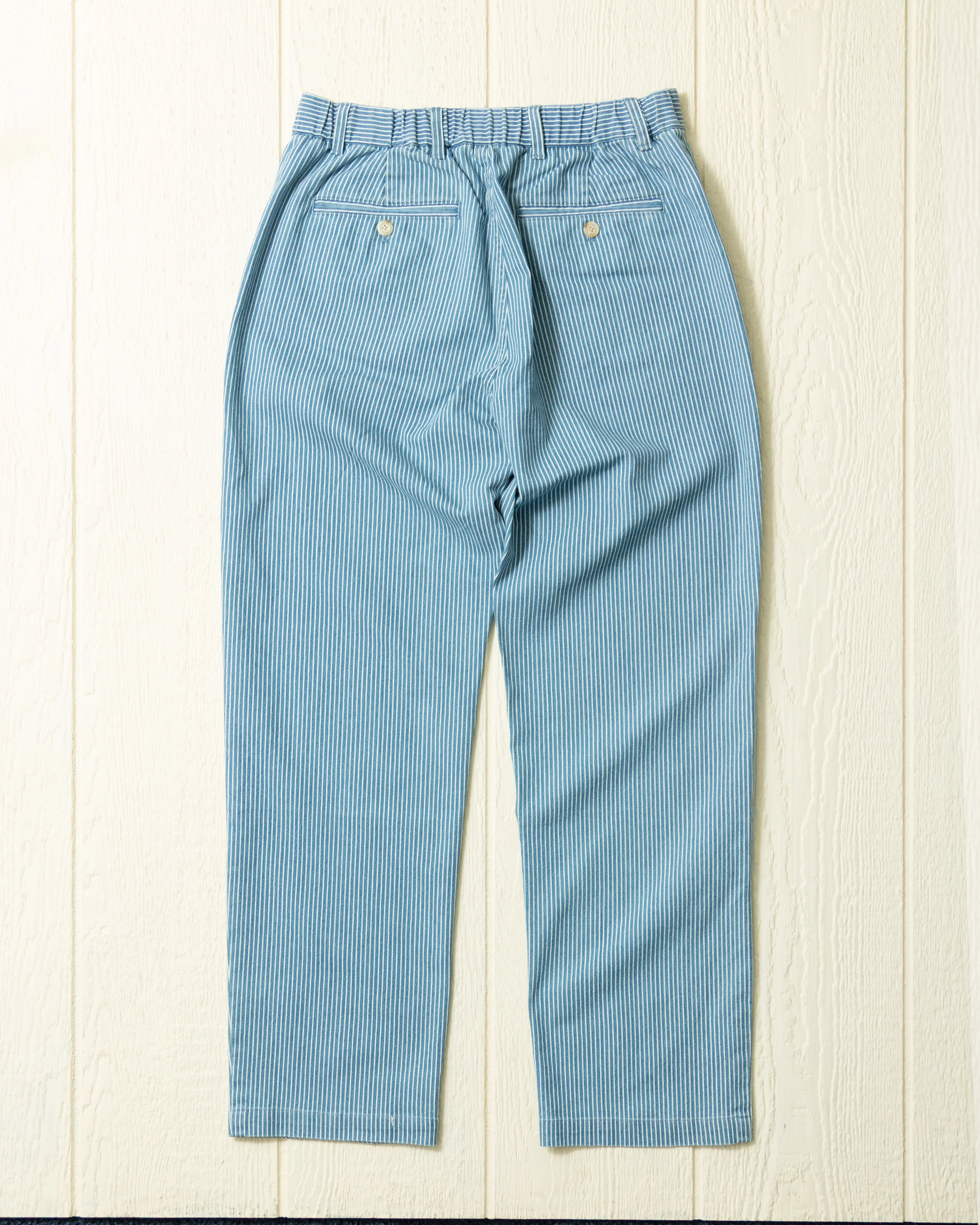 Ventura Pant in Railroad Stripe Denim - Image 3