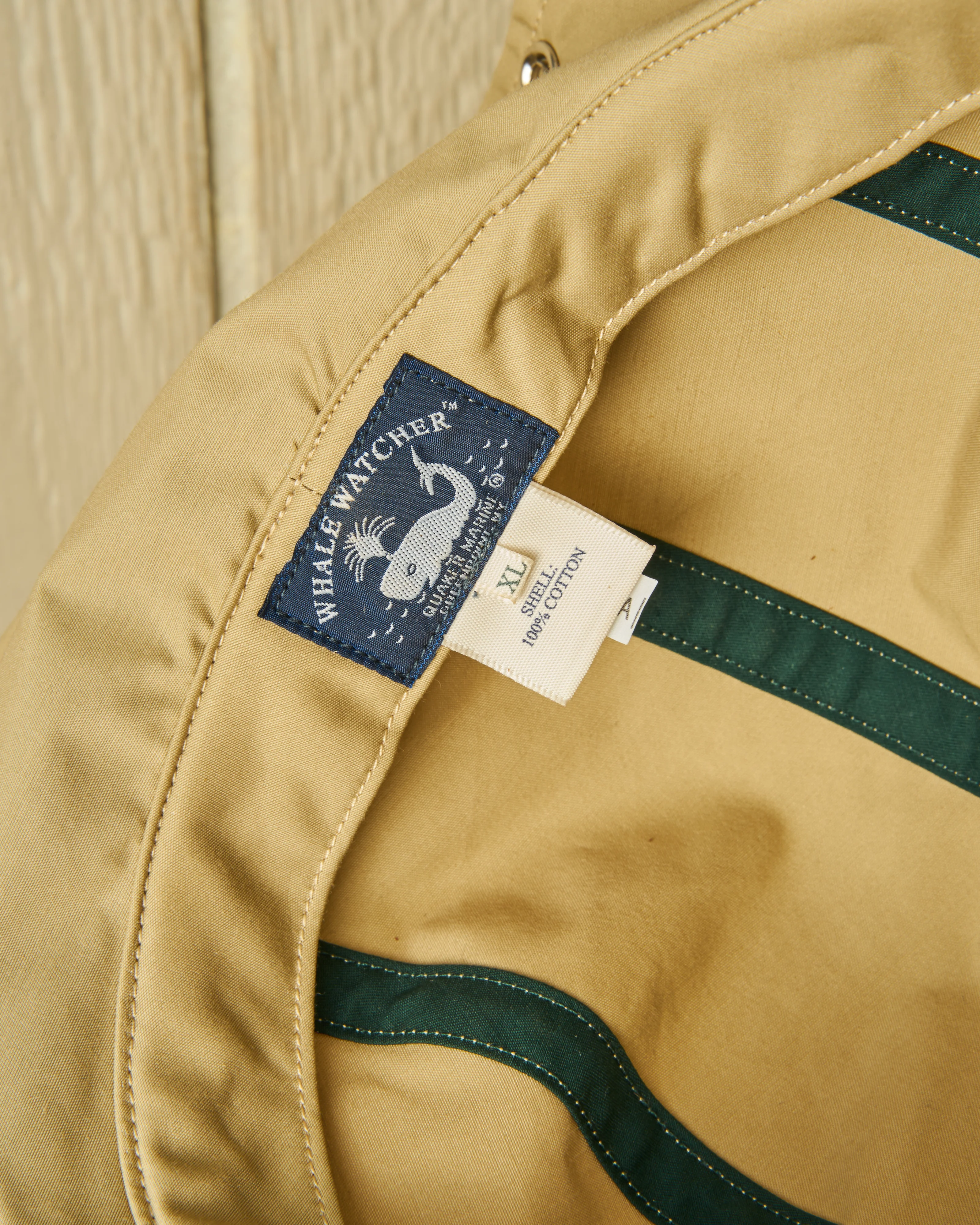 Whale Watcher in Khaki Poplin - Image 3